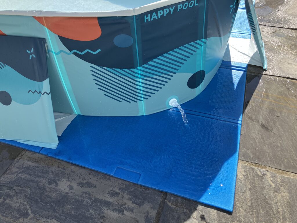 折りたたみプール排水