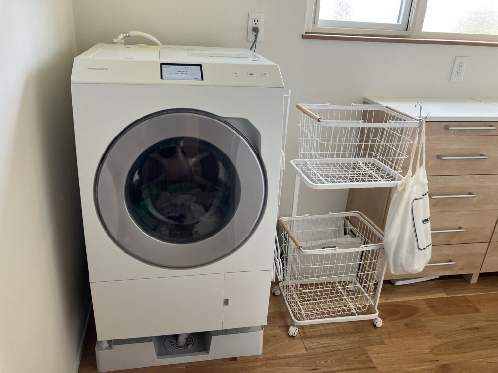 洗濯機＆ランドリーバスケット