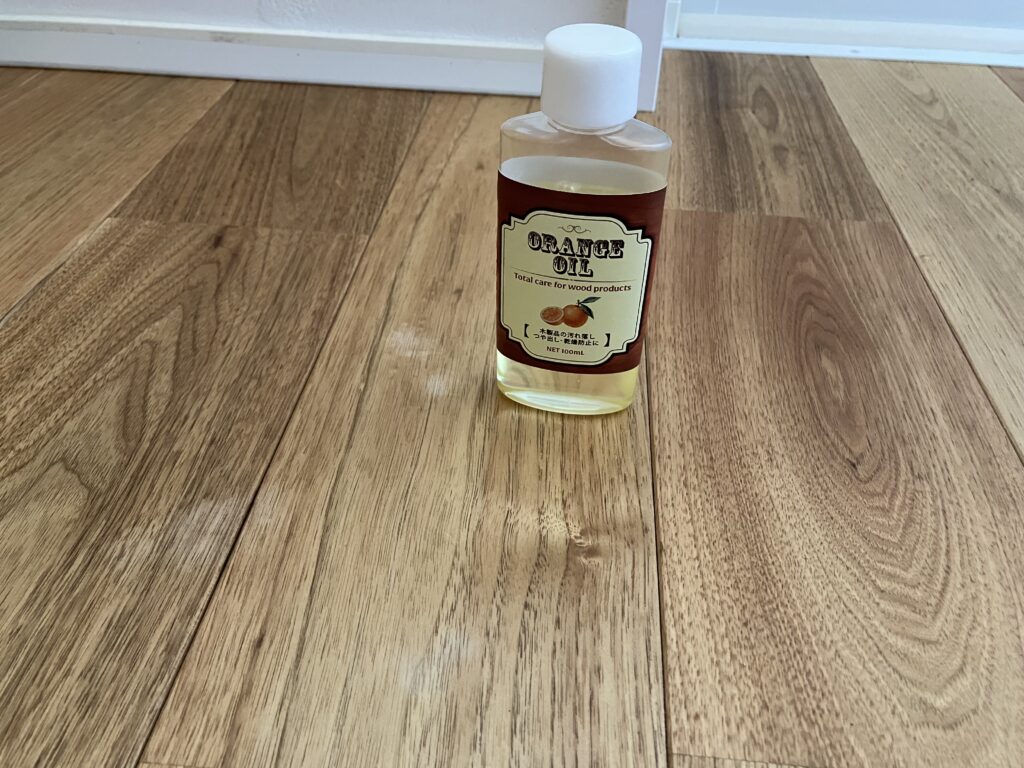 無垢材汚れ前⑤